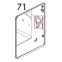 Sonda DI temp. con passaparete Unox XV 703G