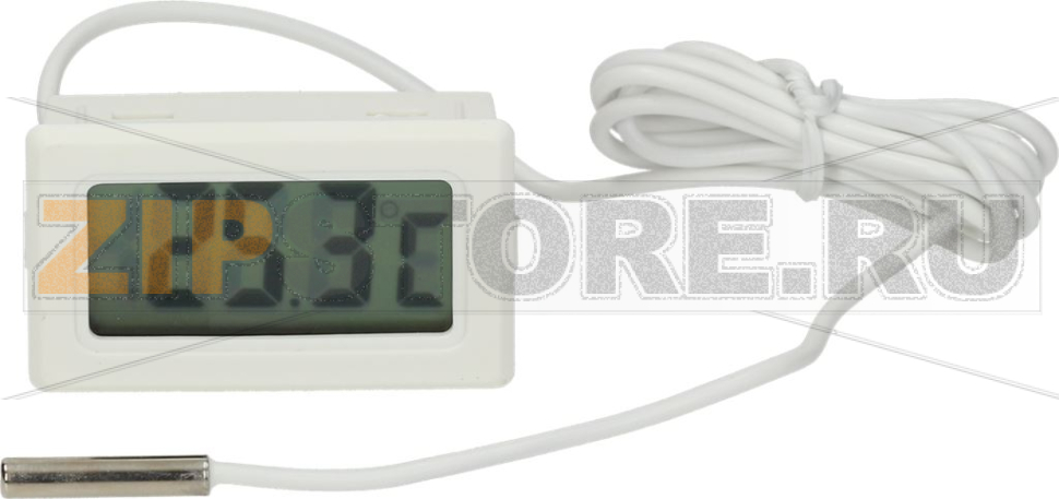 ЦИФРОВОЙ ТЕРМОМЕТР -50+70°C БЕЛЫЙ 