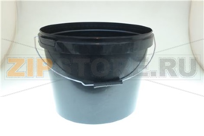 OVAL BUCKET 328X250X300 BLACK 