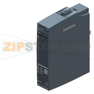 SIMATIC ET 200SP, модуль дискретных входов, DI 8x 24V DC ST, со стандартными функциями, тип 3 (IEC 61131), вход PNP, (sink, P-reading), упаковка из 10 шт., для установки на базовый блок типа A0, цветовой код CC01, входная задержка 0,05..20 мс, диагностика 