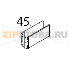 Water tank base Hurakan HKN-XF023 Water tank base Hurakan HKN-XF023Запчасть на деталировке под номером: 45