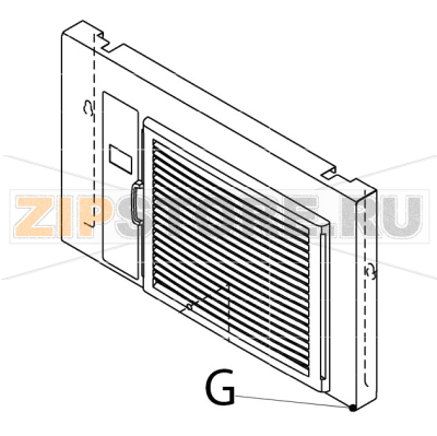 Front panel lower assy Hoshizaki IM-65NE Front panel lower assy Hoshizaki IM-65NEЗапчасть на деталировке под номером: G