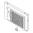 Front panel lower assy Hoshizaki IM-65NE