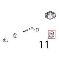 Grooved door pin bushing Unox XVC 205E