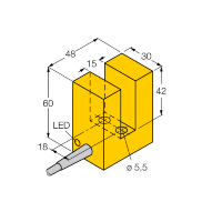 Датчик индуктивный Turck SI15-K30-AN6X