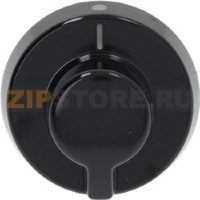 KNOB NARDI BLACK ø 39 mm