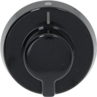 KNOB NARDI BLACK ø 39 mm