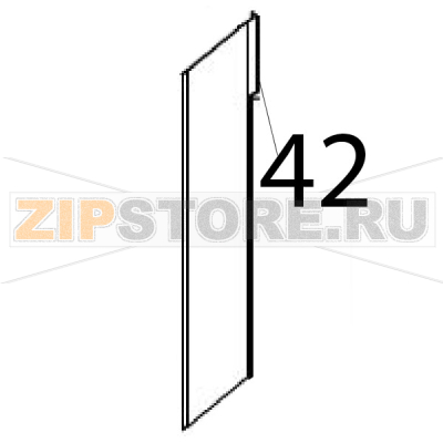 Conveyor Angelo Po IS102SR Conveyor Angelo Po IS102SRЗапчасть на деталировке под номером: 42