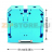 2-conductor through terminal block; 120 mm; with screw-type connection; 120,00 mm; blue Wago 883-1204 - 2-conductor through terminal block; 120 mm; with screw-type connection; 120,00 mm; blue Wago 883-1204