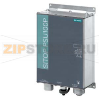 SITOP PSU100P IP67 РЕГУЛИРУЕМЫЙ БЛОК ЭЛЕКТРОПИТАНИЯ ВХОД: AC 120/230 В ВЫХОД: DC 24 В/5 A Siemens 6EP1333-7CA00