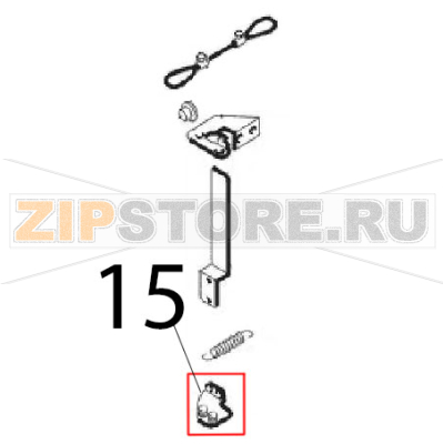 Lower hinge ass. y RH Angelo Po 0A1FR1G Lower hinge ass. y RH Angelo Po 0A1FR1GЗапчасть на деталировке под номером: 15
