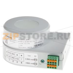 Суммирующий токовый трансформатор тип B, 35 mm, 30 mA 1A Siemens 5SV8701-2KK 
