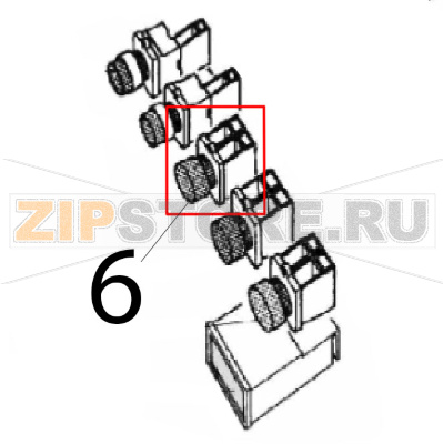 Green light Angelo Po C165D Green light Angelo Po C165DЗапчасть на деталировке под номером: 6