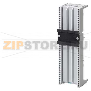 ШИННЫЙ АДАПТЕР-ДЕРЖАТЕЛЬ 55MM WIDE 60MM SYSTEM, 5 + 10MM BUSBAR THICKNESS FOR LATERAL FITTING ON TO ADAPTER 8US1261-. NA00 WITH 2 SUPPORTING RAILS 35MM Siemens 8US1260-5AM00 