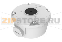 Uniview TR-JB05-B-IN Монтажная коробка для цилиндрических камер серии IPC21XX с круглым основанием, D104.4мм х 54.5мм, 0.36кг