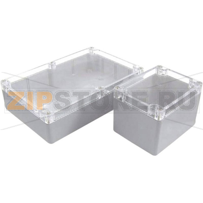 Корпус 115x90x55 мм, пластиковый, светло-серый, 1 шт Axxatronic 7300-311C 