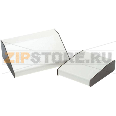 Корпус для пульта 210x483x106 мм, алюминиевый, белый, 1 шт Axxatronic RTM2704-BR/B 