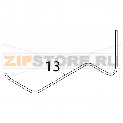 Brided pipe D 6X12 Fagor CO-500 DD Brided pipe D 6X12 Fagor CO-500 DDЗапчасть на деталировке под номером: 13Название запчасти Fagor на английском языке: Brided pipe D 6X12 CO-500 DD.