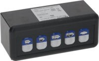 CTR BOX PUSH-BUTTON PANEL 5 BUTTONS 30V