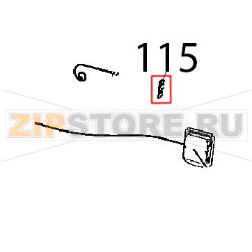 Piastrina supporto microporta mag Unox XBC 1005E Piastrina supporto microporta mag Unox XBC 1005EЗапчасть на деталировке под номером: 115