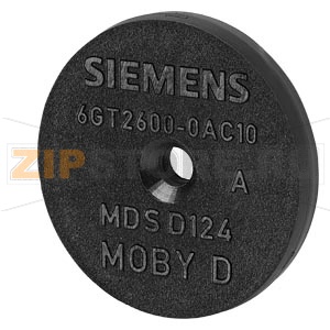 Метка MDS D124 для RF200/ RF300/ MOBY D жаропрочная до 180 C (ISO 15693 ), 27 X 4 мм. Мин заказ 20шт Siemens 6GT2600-0AC10 