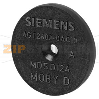 Метка MDS D124 для RF200/ RF300/ MOBY D жаропрочная до 180 C (ISO 15693 ), 27 X 4 мм. Мин заказ 20шт Siemens 6GT2600-0AC10