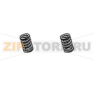 Пружина печатающей головки (10PK) для принтера Datamax E-4304B Mark III Пружина печатающей головки (10PK) для принтера Datamax E-4304B Mark IIIЗапчасть на сборочном чертеже под номером: 2Название запчасти Datamax на английском языке: (10PK) Printhead Spring