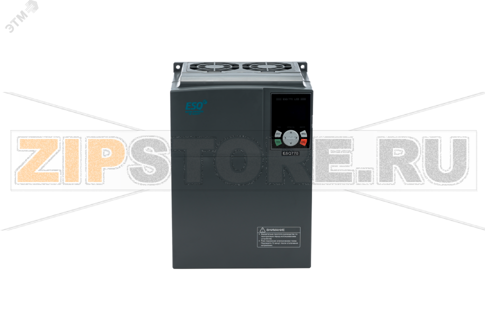 Преобразователь частоты 22 кВт, 380 В, 0-500 Гц, IP20 ESQ 08.04.304516 