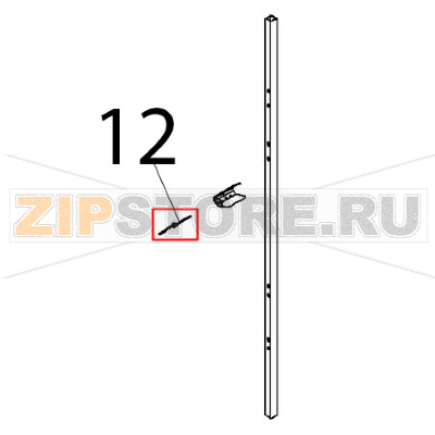 Termoresistenz PT1000 Angelo Po FX201G3 Termoresistenz PT1000 Angelo Po FX201G3Запчасть на деталировке под номером: 12