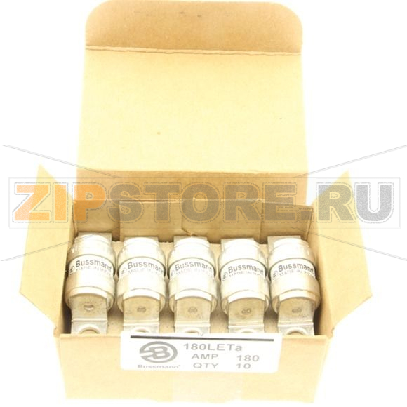 Предохранитель, 180 A, AC 240 В, DC 150 В, 200 кА, BS88, 18x56 мм, aR, BS Eaton 180AMP 240V AC BS 