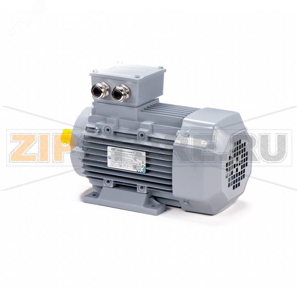 Электродвигатель 1.5 кВт, 220/380 В, 1500 об/мин, IP55 ESQ 01.05.02.000071 