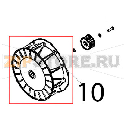 Ventola radiale §: 340 Angelo Po FX201G3 Ventola radiale §: 340 Angelo Po FX201G3Запчасть на деталировке под номером: 10