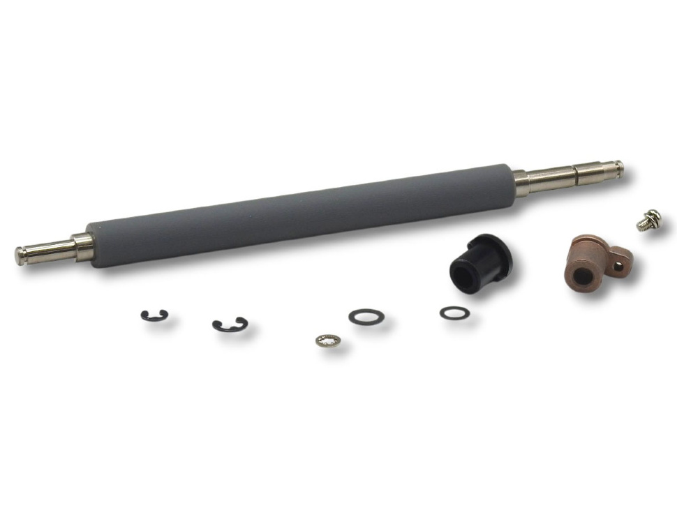 Резиновый ролик (комплект) Godex EZ-1105 Резиновый вал (валик) Godex EZ-1105Название запчасти Godex на английском языке: Platen module EZ-1105.