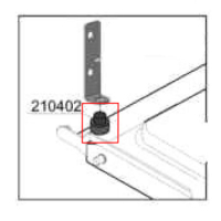 Paracolpi porte tipo 15-149 Comenda PF45