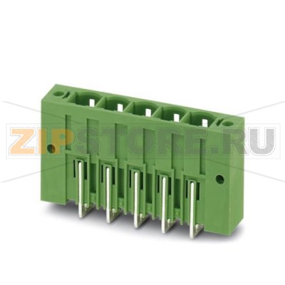 Ответная часть разъема Phoenix Contact PCV 6-16/ 9-G1F-10,16 Номинальный ток: 76 А, Расчетное напряжение (III/2): 1000 В, Полюсов: 9, Размер шага: 10,16 мм, Цвет: зеленый, Поверхность контакта: Серебро, Монтаж: пайка.Минимальный заказ: 50 шт.Упаковка: 50 шт.