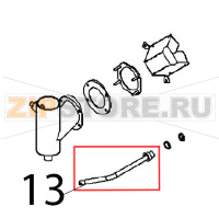 Tubo entrata AISI304, Ø: 12-159x77 Angelo Po FX201G3