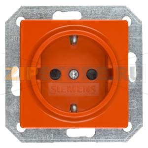 DELTA I-SYSTEM ОРАНЖЕВЫЙ РОЗЕТКА SCHUKO 10A DC/16A AC 250В C ЗАЩИТНЫМ КОНТАКТОМ С БЕЗРЕЗЬБОВЫМИ КОНТАКТНЫМИ ЗАЖИМАМИ ЭЛ.-МЕХ.ЧАСТЬ С ДОП. ЗАЩИТОЙ ОТ ПРИКОСНОВЕНИЯ Siemens 5UB1521 