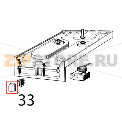 Switch cap Ugolini Arctic Compact 8/4 Switch cap Ugolini Arctic Compact 8/4Запчасть на деталировке под номером: 33