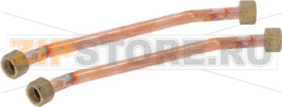 KIT TUBO SUPERIORE 3/8x3/8 GR. ALTO 2 PZ 