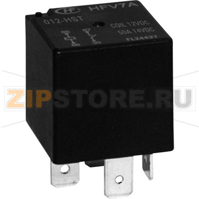 Реле автомобильное 12 В/DC, 45 А, 1 шт Hongfa HFV7A/ 012-Z4TR 