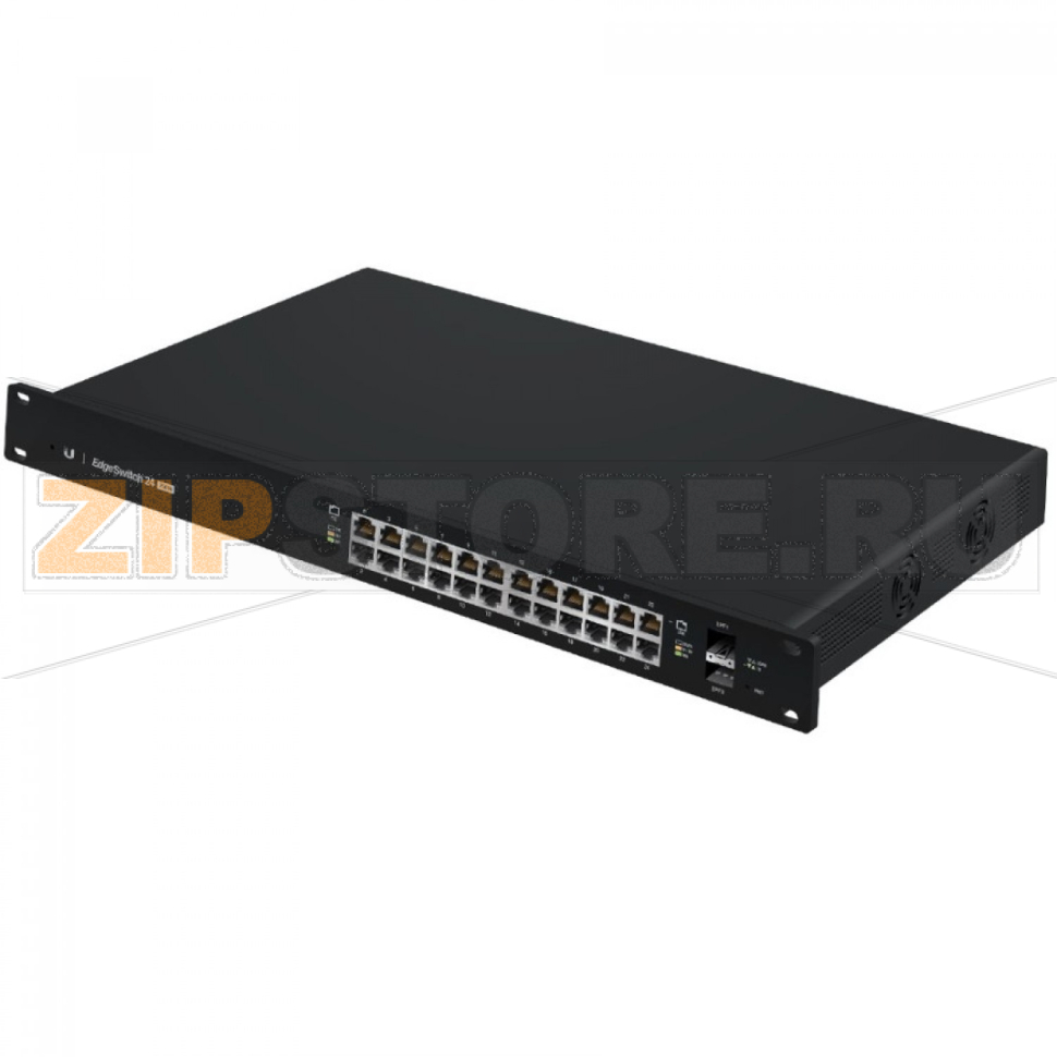 Коммутатор 250 Вт, 24 порта, PoE+ Ubiquiti ES-24-250W 