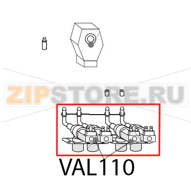 Twin solenoid valve Gierre FEV 64M Twin solenoid valve Gierre FEV 64MЗапчасть на деталировке под номером: VAL110