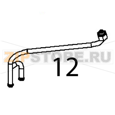 Pipe Angelo Po 091CP1E Pipe Angelo Po 091CP1EЗапчасть на деталировке под номером: 12