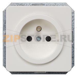 DELTA PROFIL ТИТАНОВО-БЕЛЫЙ РОЗЕТКА 10A DC/16А AC 250В С ЗАЩИТНЫМ КОНТАКТОМ, ЗАЩИТНЫМИ ШТОРКАМИ, С БЕЗРЕЗЬБОВЫМИ КОНТАКТНЫМИ ЗАЖИМАМИ ЭЛ.-МЕХ. ЧАСТЬ Siemens 5UB1315 