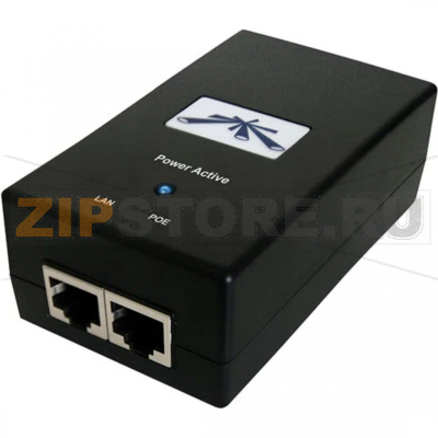 Инжектор 48 В/DC, 24 Вт Ubiquiti POE-48-24W-G.b.p 