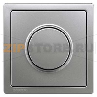 DELTA STYLE НАКЛАДКА ПОВОРОТНОГО ДИММЕРА ПЛАТИНОВЫЙ МЕТАЛЛИК Siemens 5TC8912-1