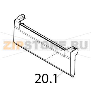 Tear-off plate CAB EOS2 Tear-off plate CAB EOS2Запчасть на деталировке под номером: 20.1