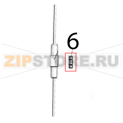 Fusibile 4 A, timer elettronico Silanos NE1300 Fusibile 4 A, timer elettronico Silanos NE1300Запчасть на деталировке под номером: 6