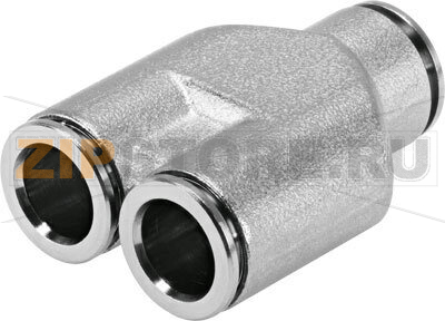Фитинг Y-образный Festo NPQH-Y-Q8-Q6-P10 