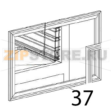Frame trim Angelo Po DA51 Frame trim Angelo Po DA51Запчасть на деталировке под номером: 37